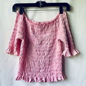 K lab off the shoulder top